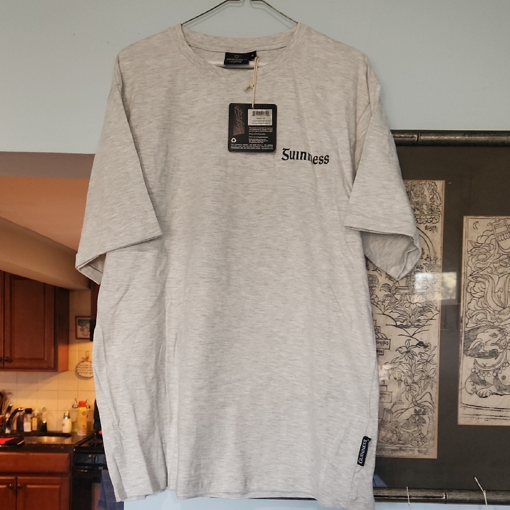 Guinness Light Heather Gray Short Sleeve Tee